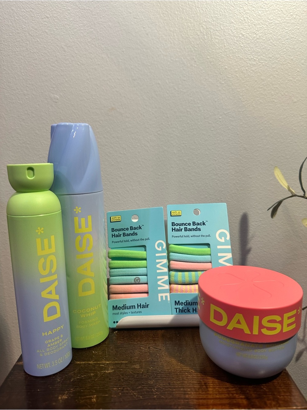 DAISE Coconut Whip & Hair Care Set